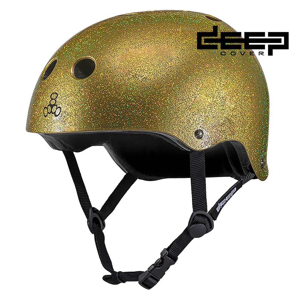 Deep Cover Helmet - Gold Glitter