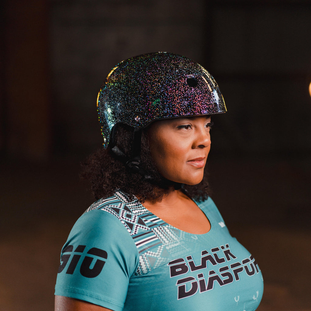 Deep Cover Helmet - Black Glitter